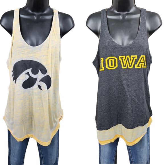 Colosseum Tops - Iowa Hawkeyes Reversible Tank